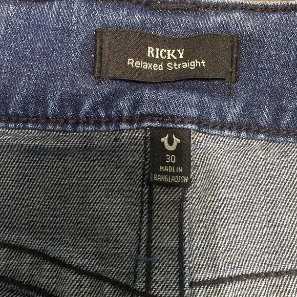 True Religion Blue Straight Jeans Classic Fit | Size 30 - Picture 8 of 9